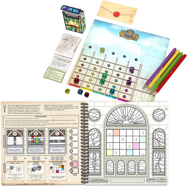 Sagrada Artesanos Juego de Mesa Legacy