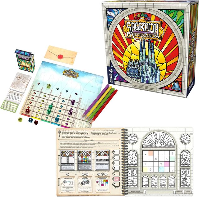 Sagrada Artesanos Juego de Mesa Legacy