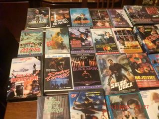 162 Peliculas VHS,  variadas.
