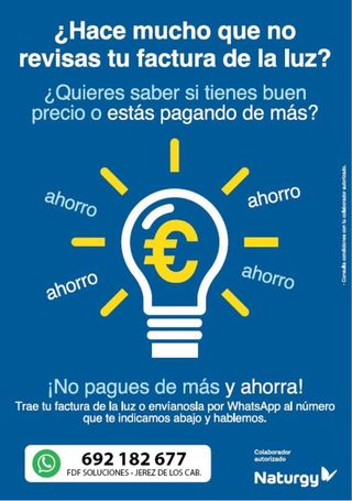 AHORRAR EN FACTURA DE LUZ