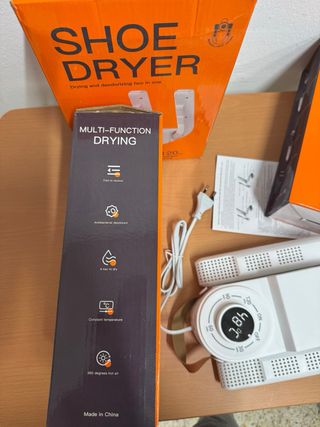 SECADOR Y DESODORIZADOR DE CALZADO ELIMINACION