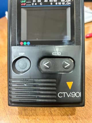 Antiguo Mini TV Roadstar CTV-901