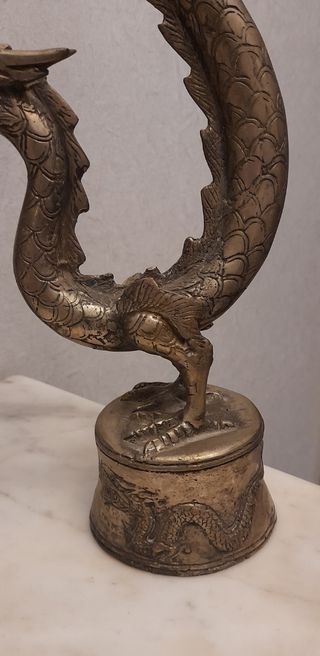 Coppia candelabri asiatici