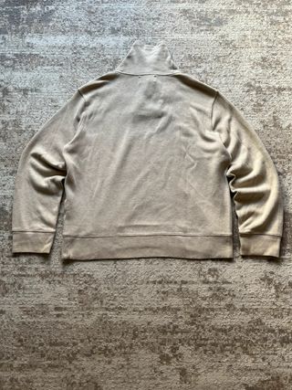 Polo Ralph Lauren Sz L Small Pony Beige Sweatshirt