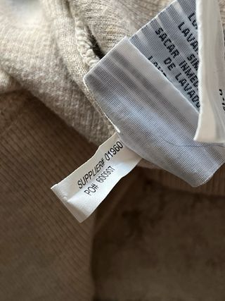 Polo Ralph Lauren Sz L Small Pony Beige Sweatshirt