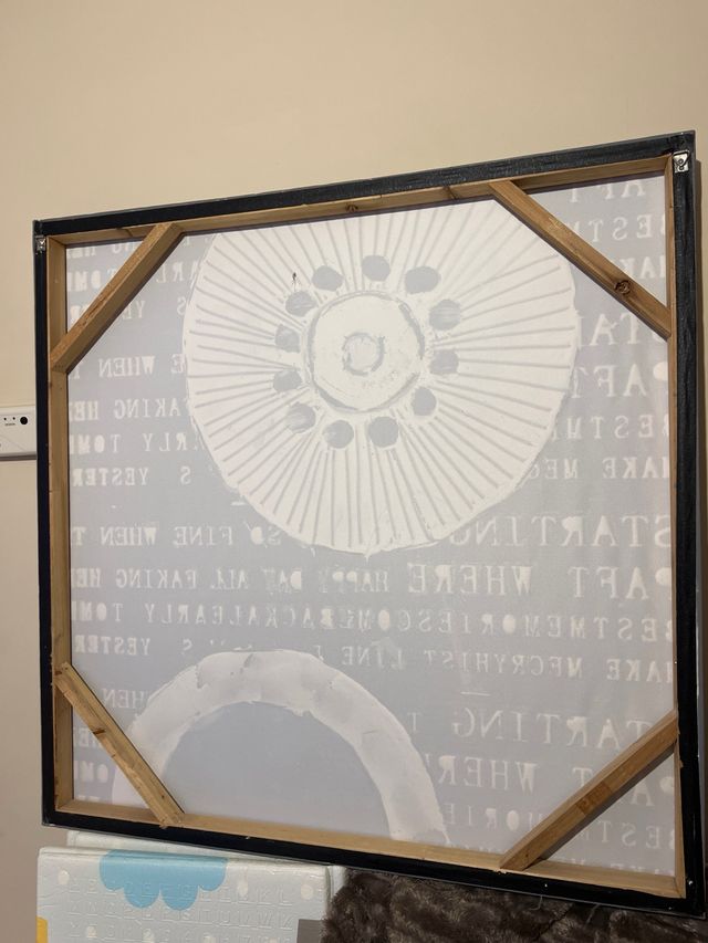 Cuadro salon paea pared 80 cm ancho/ alto