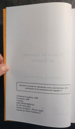 Libro historia de Internet