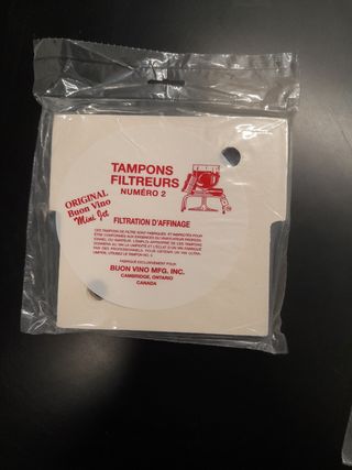 Filtro bomba para vino