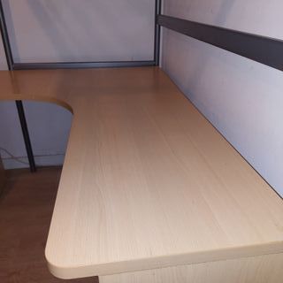 Mesa estudio despacho curva