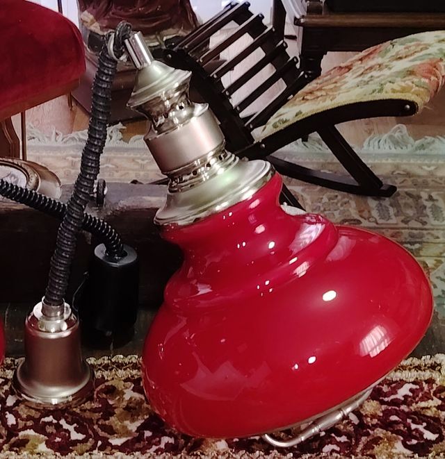 Lámpara extensible de opalina