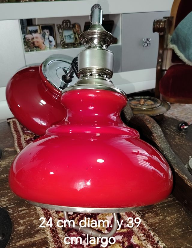 Lámpara extensible de opalina