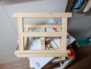Caballete de sobremesa madera de pino
