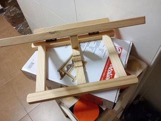 Caballete de sobremesa madera de pino