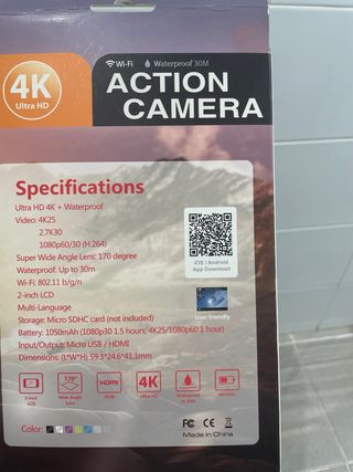 Gopro Action Camera 4k UltraHD Remote waterproof