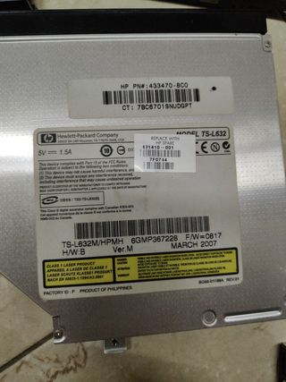 CD-R - RW DVD ROM masterizzatori Notebook