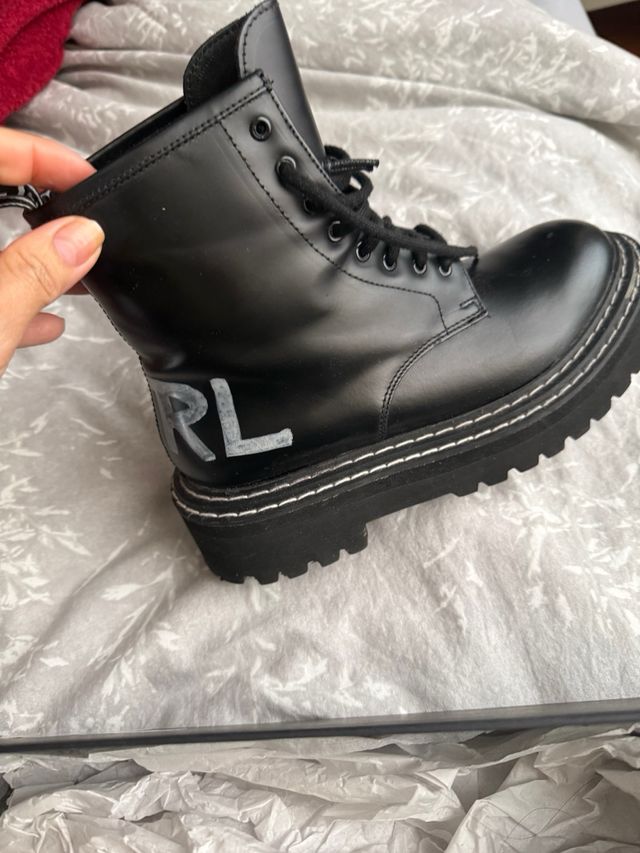 Botas de karl lagerfeld