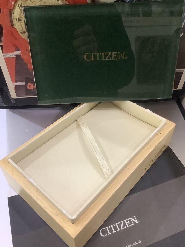 CAJA / ESTUCHE de LUXE para RELOJ CITIZEN -