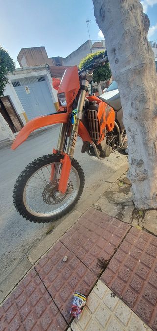 Moto enduro ktm 450 exc