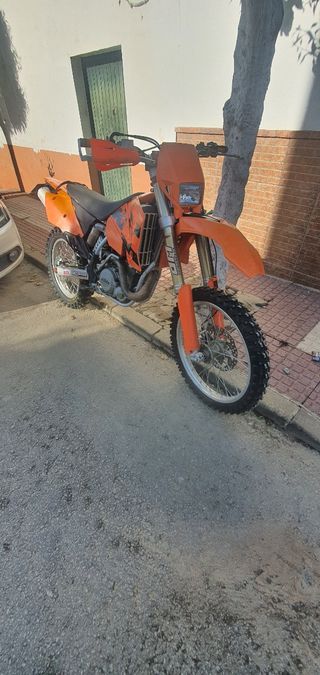 Moto enduro ktm 450 exc