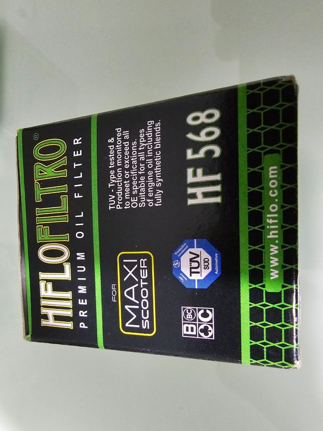 Filtro de Aceite Hipo Filtro HF- 568