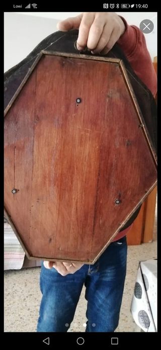 Reloj de pared antiguo de madera SARS – Mecánico