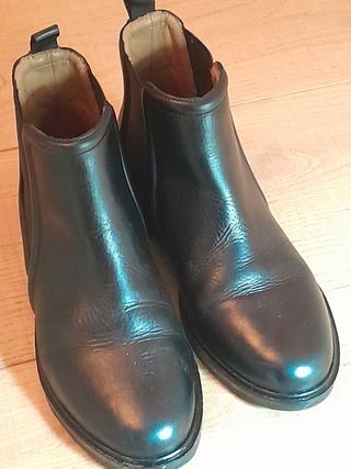 Botines de piel