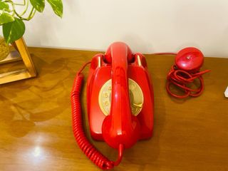 Telefono fijo Heraldo Citesa rojo