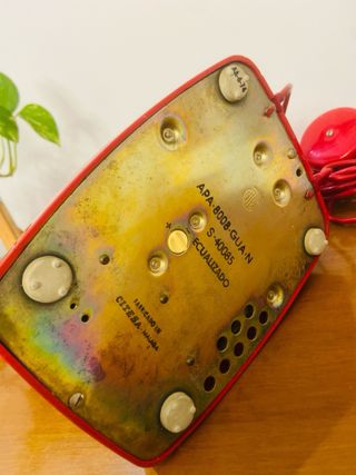 Telefono fijo Heraldo Citesa rojo