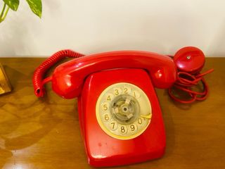Telefono fijo Heraldo Citesa rojo