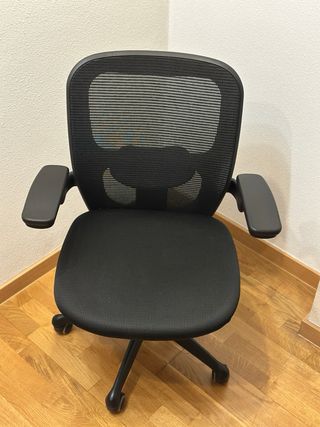 Silla de oficina ergonomica negra