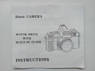 Cámara de fotos analógica