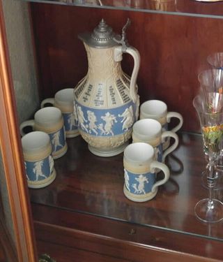 1Jarra de cerveza Villeroy an Boch La jarra grande