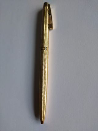 Sheaffer juego pluma y boligrafo bañados en oro