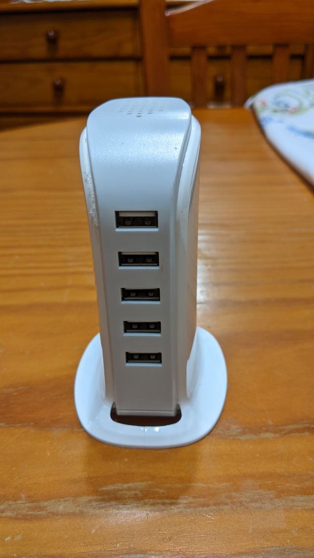 Carregador USB 5 saídas 20W