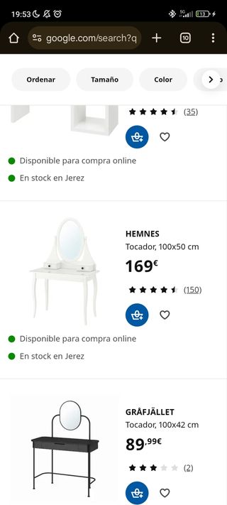 Tocador de ikea