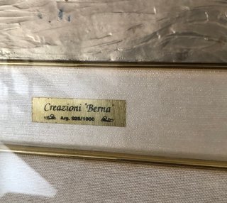 Quadro in argento