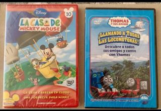 lote peliculas y series infantiles en dvd