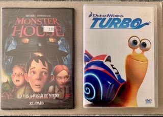 lote peliculas y series infantiles en dvd