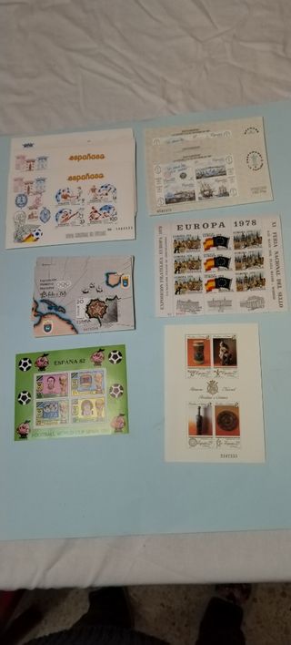 SELLOS DE ESPAÑA VARIAS SERIES