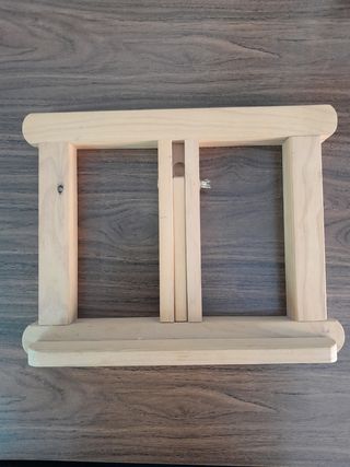 Atril lectura madera regulable