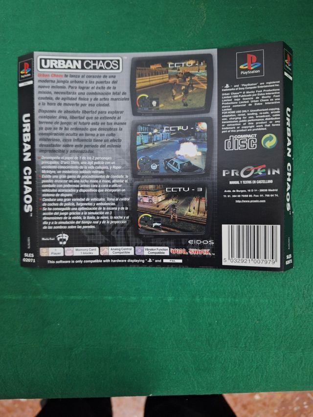 Urban Chaos PlayStation