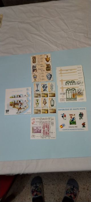 SELLOS DE ESPAÑA DE VARIAS SERIES