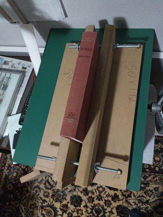 Prensa husillos encuadernación y dorado