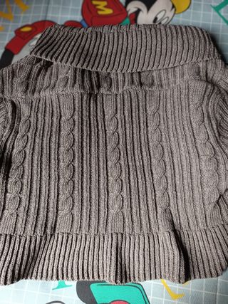 Torera de punto marron