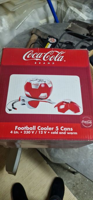 Nevera balón Coca-Cola