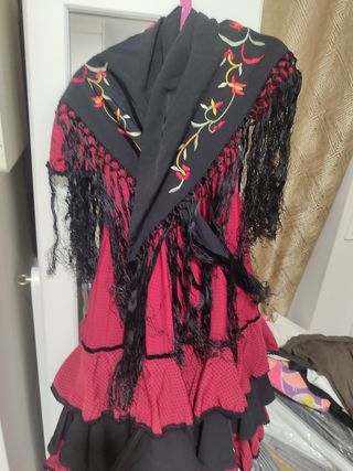 Traje flamenca niña 4-5 años