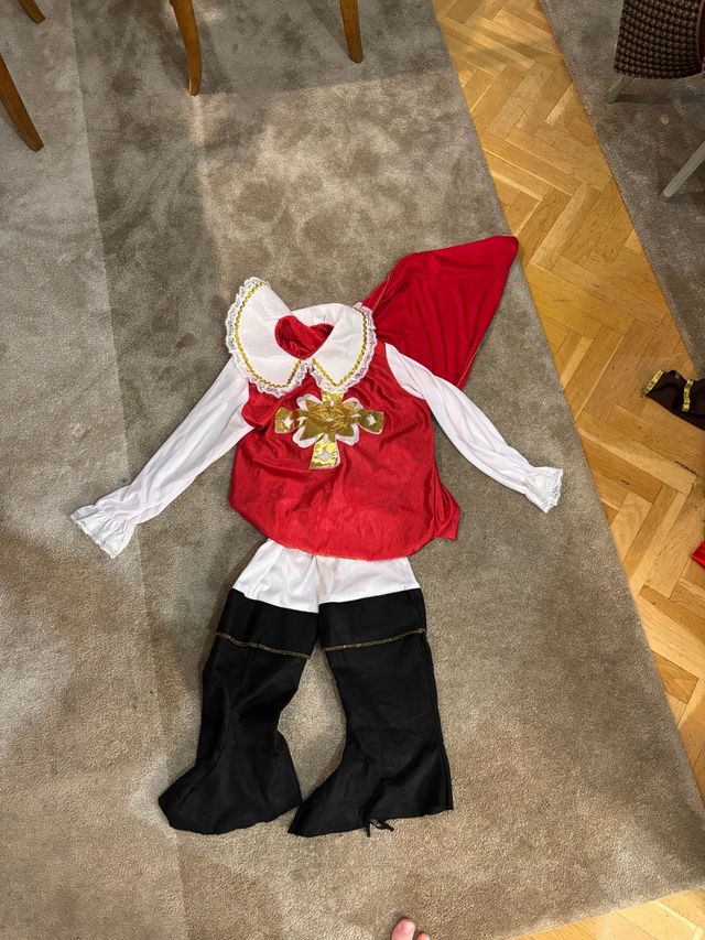 Disfraz mosquetero niño