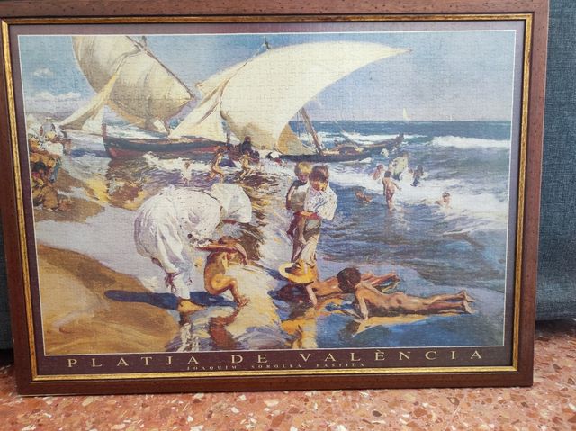 Cuadro puzzle Sorolla