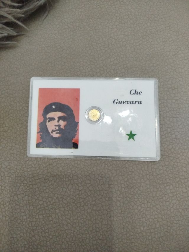 Tarjeta moneda Che Guevara