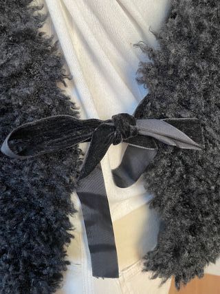 CHALECO PELO "SFERA" NEGRO